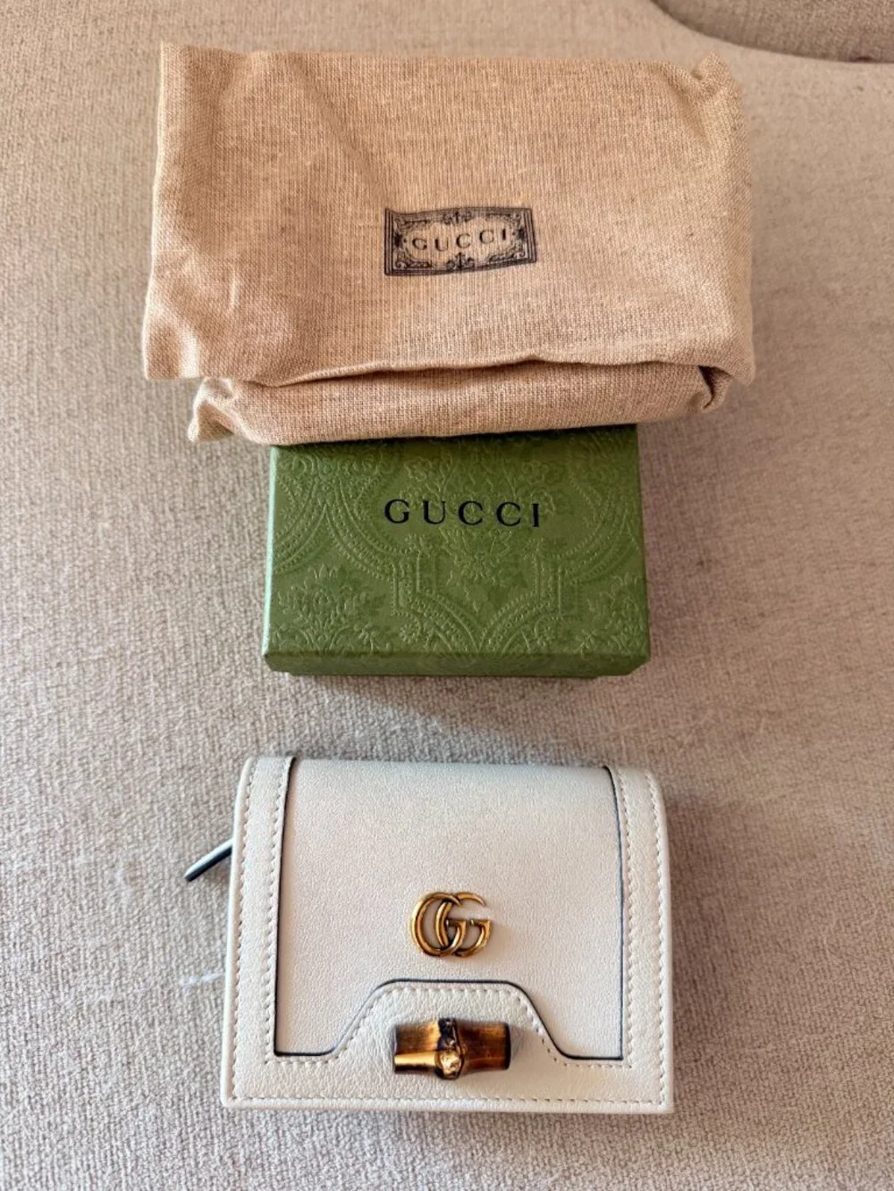 Gucci Bamboo Double G Wallet